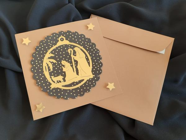 Weihnachtskarte "Krippe 2"